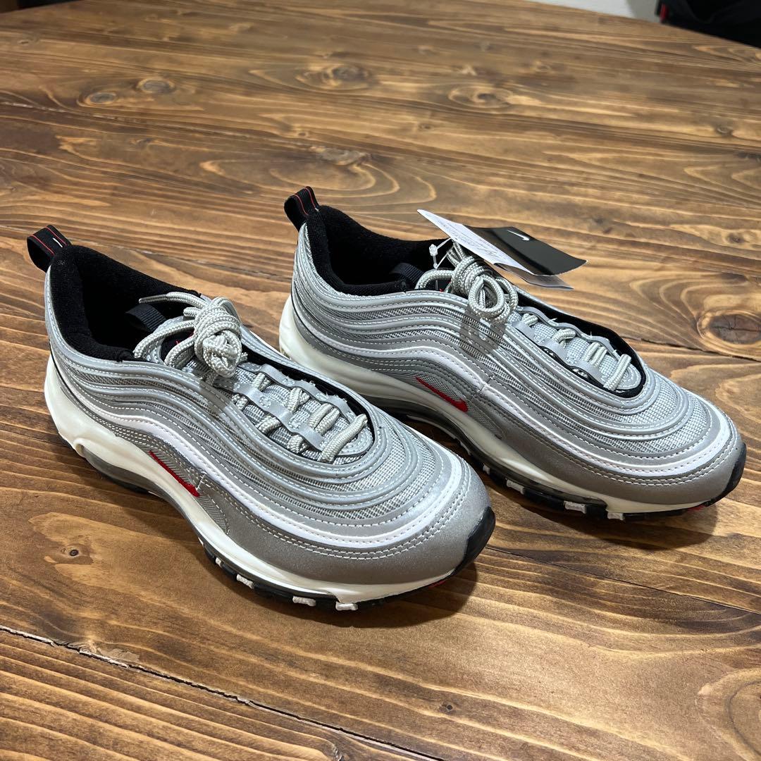 F*I様 ナイキ　ウィメンズ　エアマックス97 OGシルバー バレット23.5c