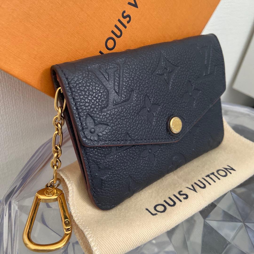 ルイヴィトン　お財布　ポシェットクレ　キーリング　ケース　マリーヌルージュ