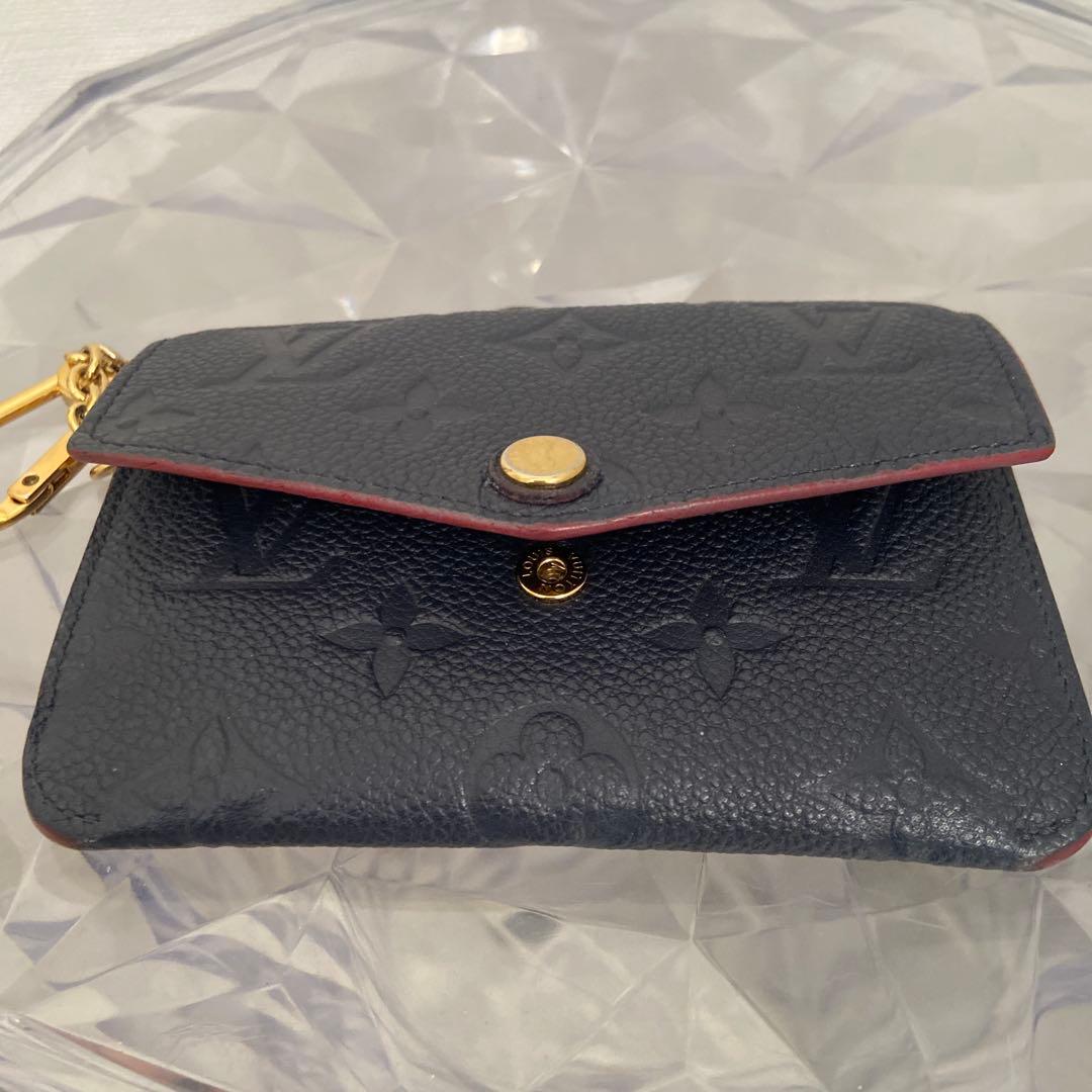 ルイヴィトン　お財布　ポシェットクレ　キーリング　ケース　マリーヌルージュ