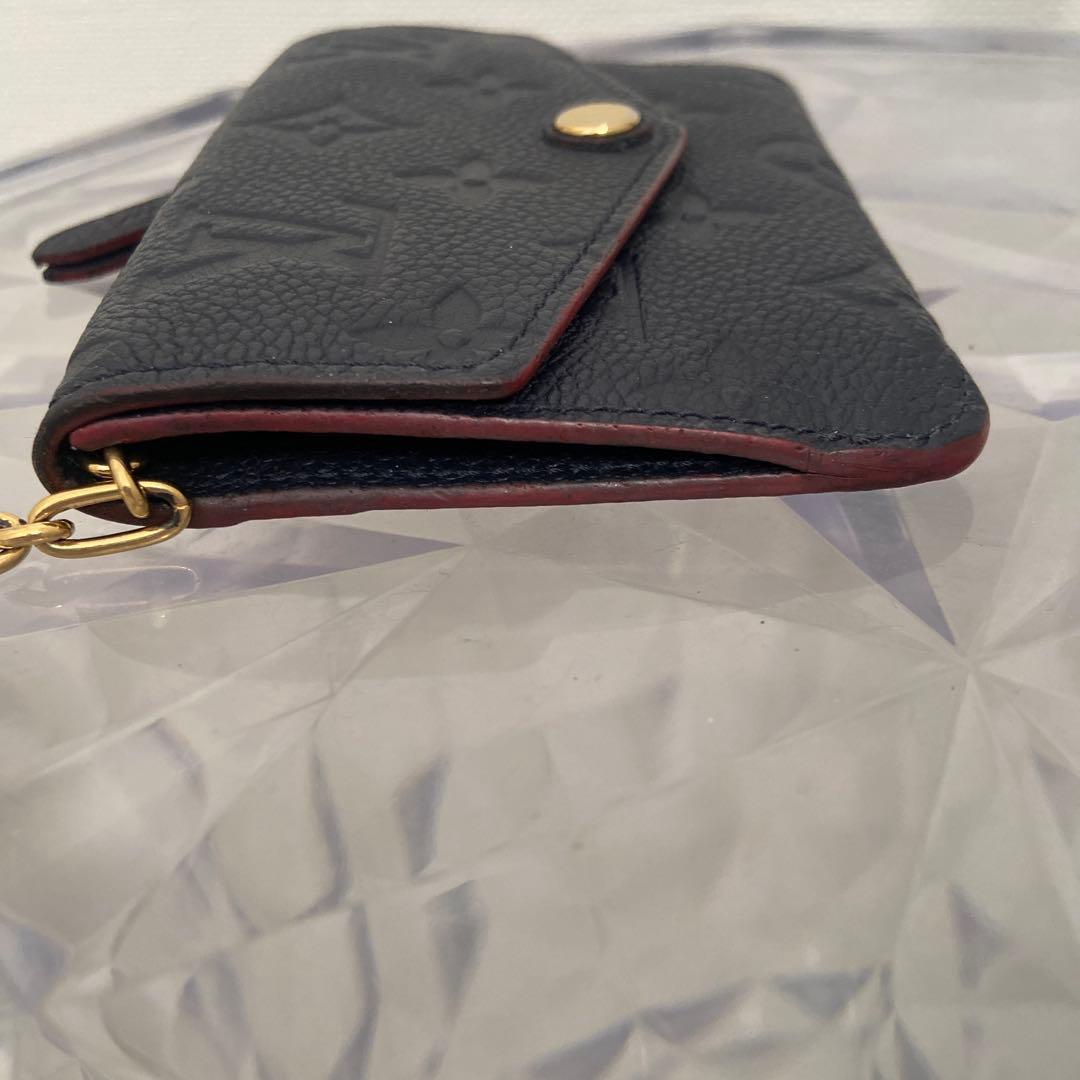 ルイヴィトン　お財布　ポシェットクレ　キーリング　ケース　マリーヌルージュ