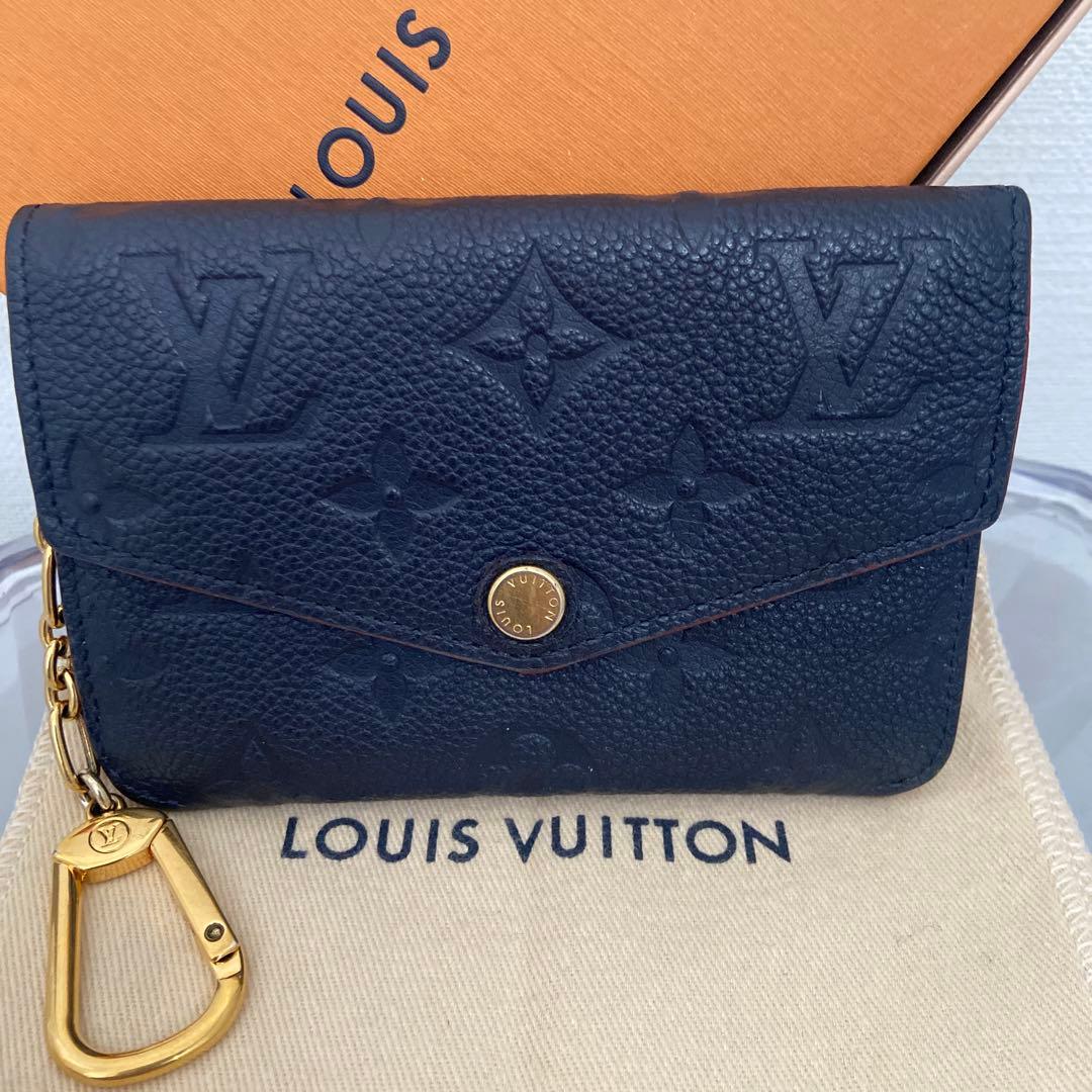 ルイヴィトン　お財布　ポシェットクレ　キーリング　ケース　マリーヌルージュ