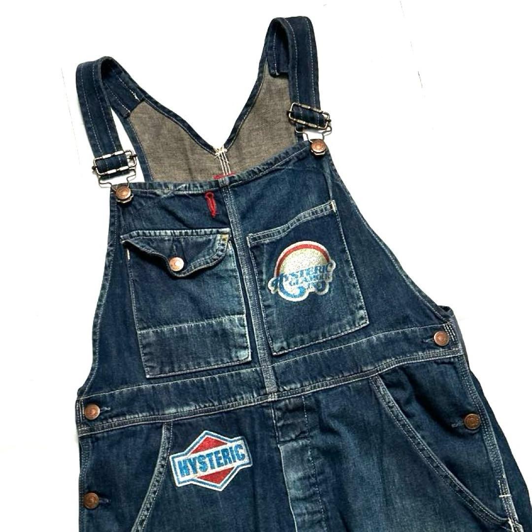 希少HystericGlamourヒステリックグラマー デニムオーバーオール