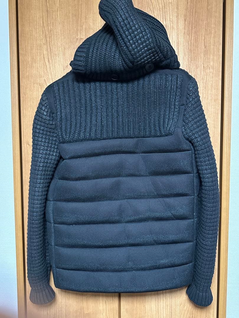 Bark ダッフルコート ニット&ダウン　BLACK