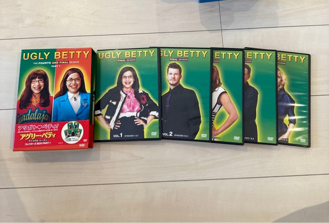 アグリー・ベティ ファイナル・シーズン コレクターズBOX Part1〈5枚組〉