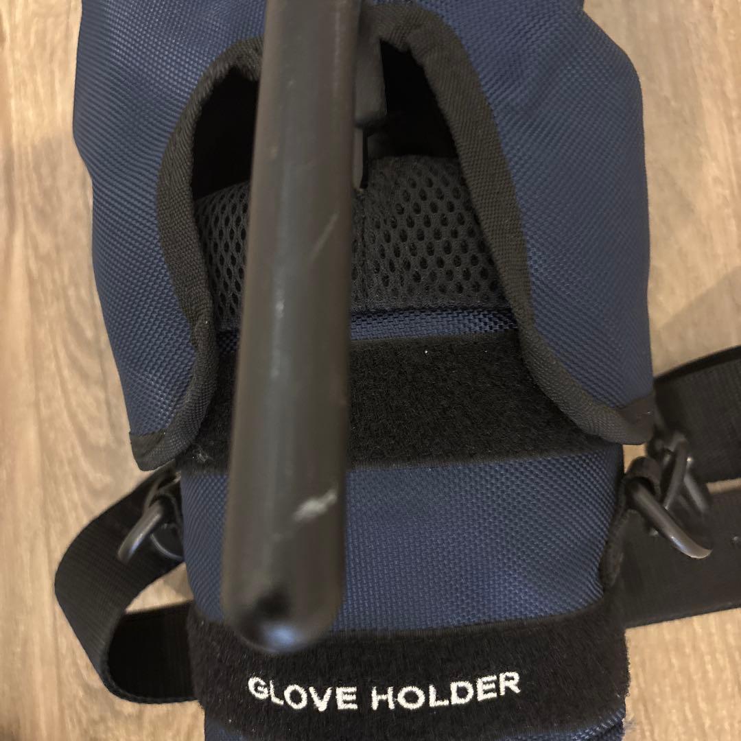 BEAMS GOLF スタンド付きキャディバッグ ネイビー