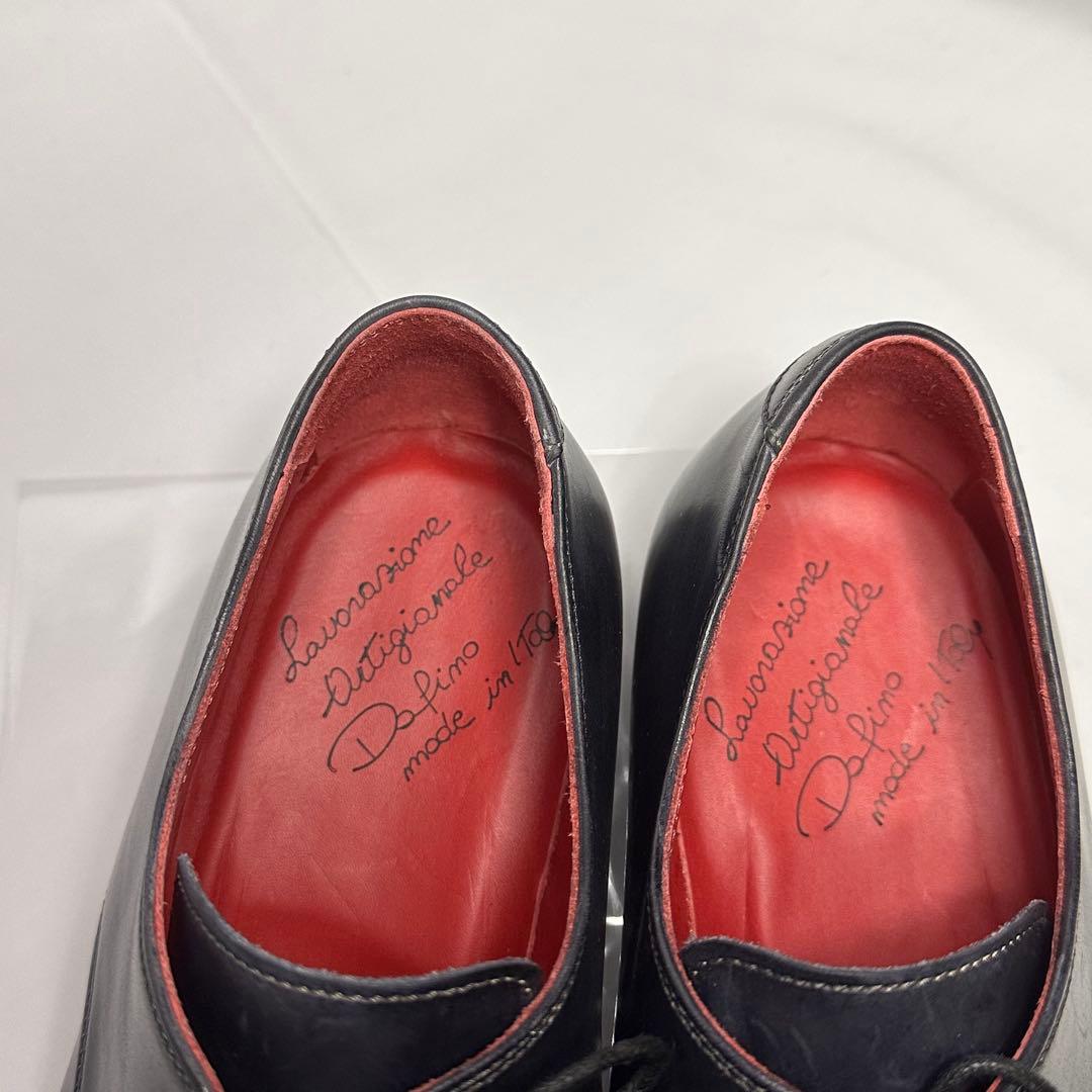 新品未使用☆Dafino☆パティーヌレザー☆ストレートチップ☆サイズ40☆196