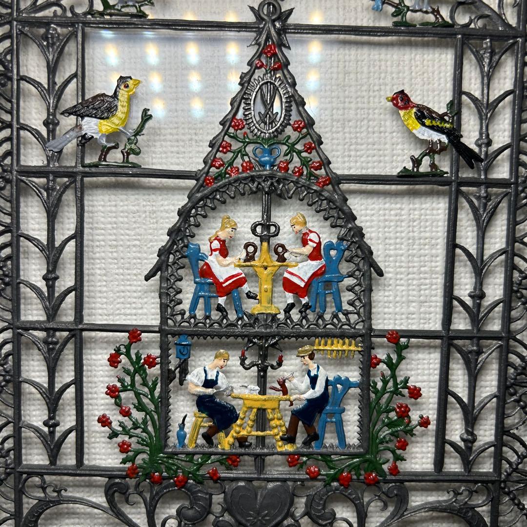 Babette Schweizer シュヴァイツァー 壁掛け　ドイツ　錫 壁飾り