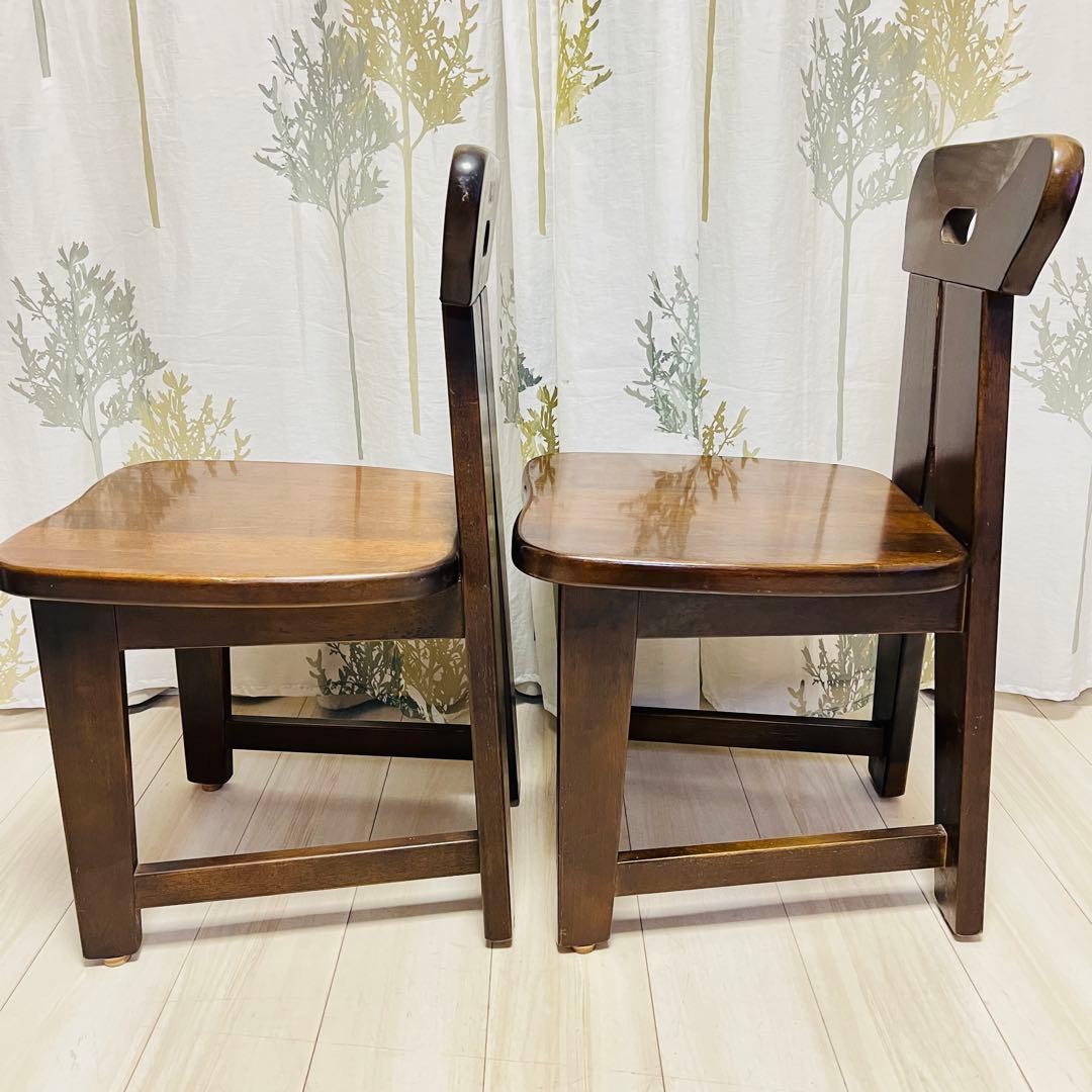 【廃盤品】カリモク RUSTIC 2脚セット ダイニングチェア①