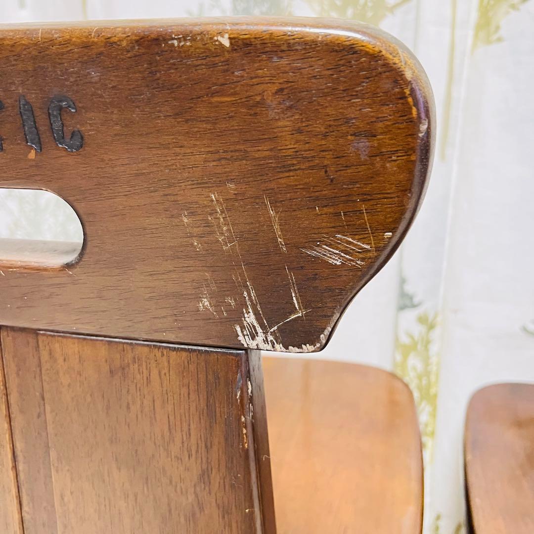 【廃盤品】カリモク RUSTIC 2脚セット ダイニングチェア①