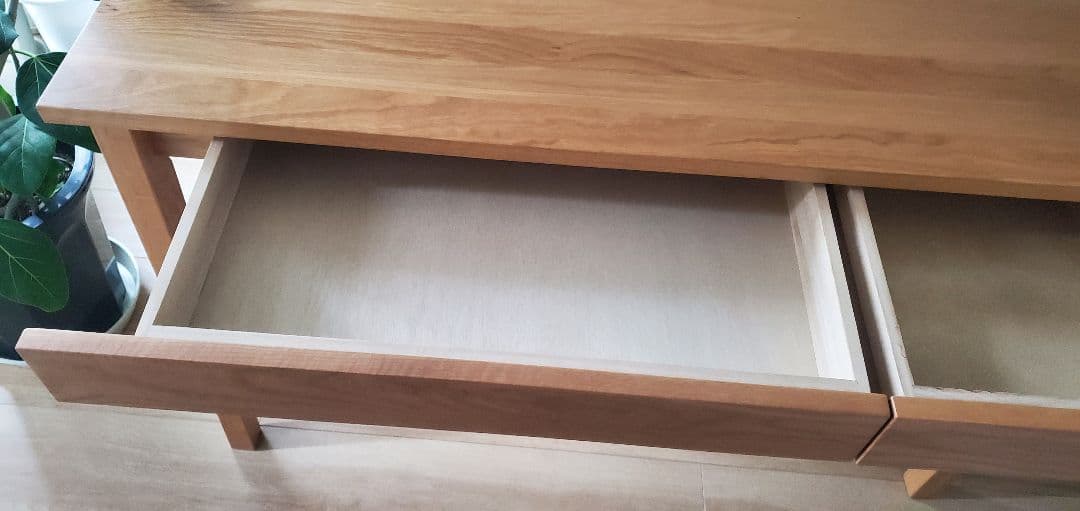 無印良品　オーク　デスク&チェア