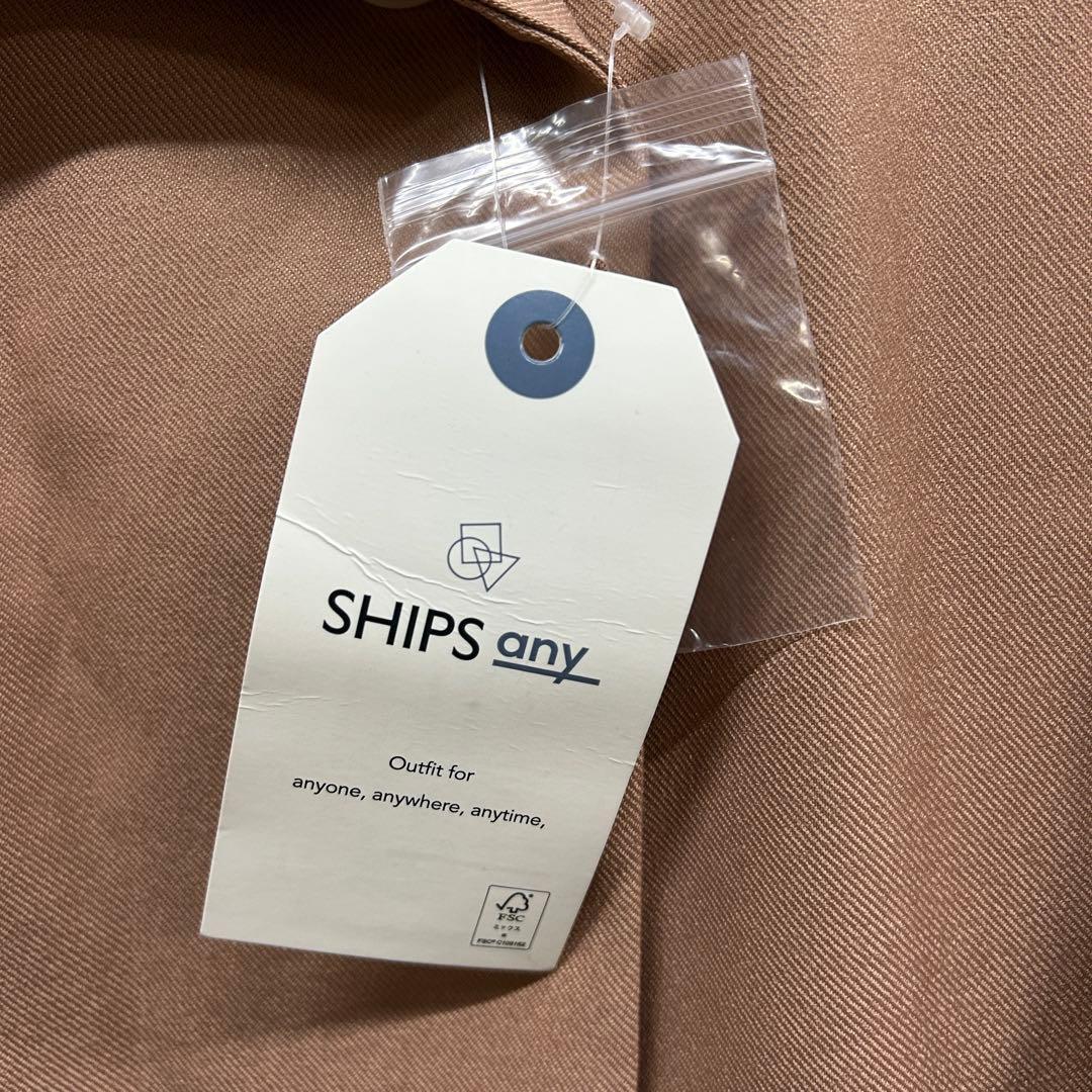 SHIPS any シップス エニィ Aライン コート タグ付き ミディコート