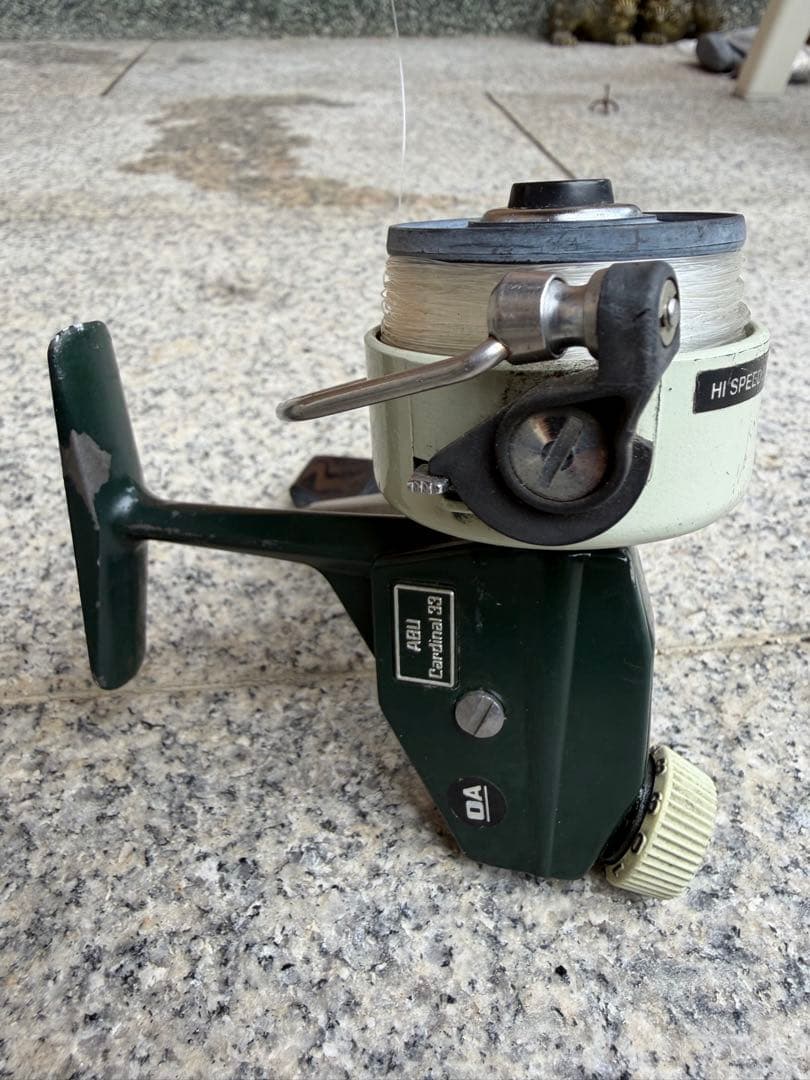 カーディナル33 スピニングリール　アブガルシア　ABU ナンバー760301