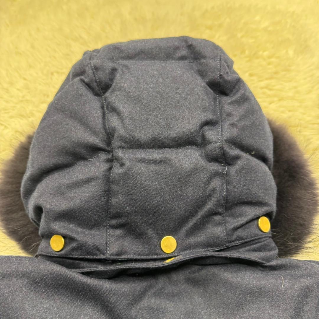 希少✨ロロピアーナ ミネルヴァ グースダウン ダウンベスト Sサイズ　ネイビー