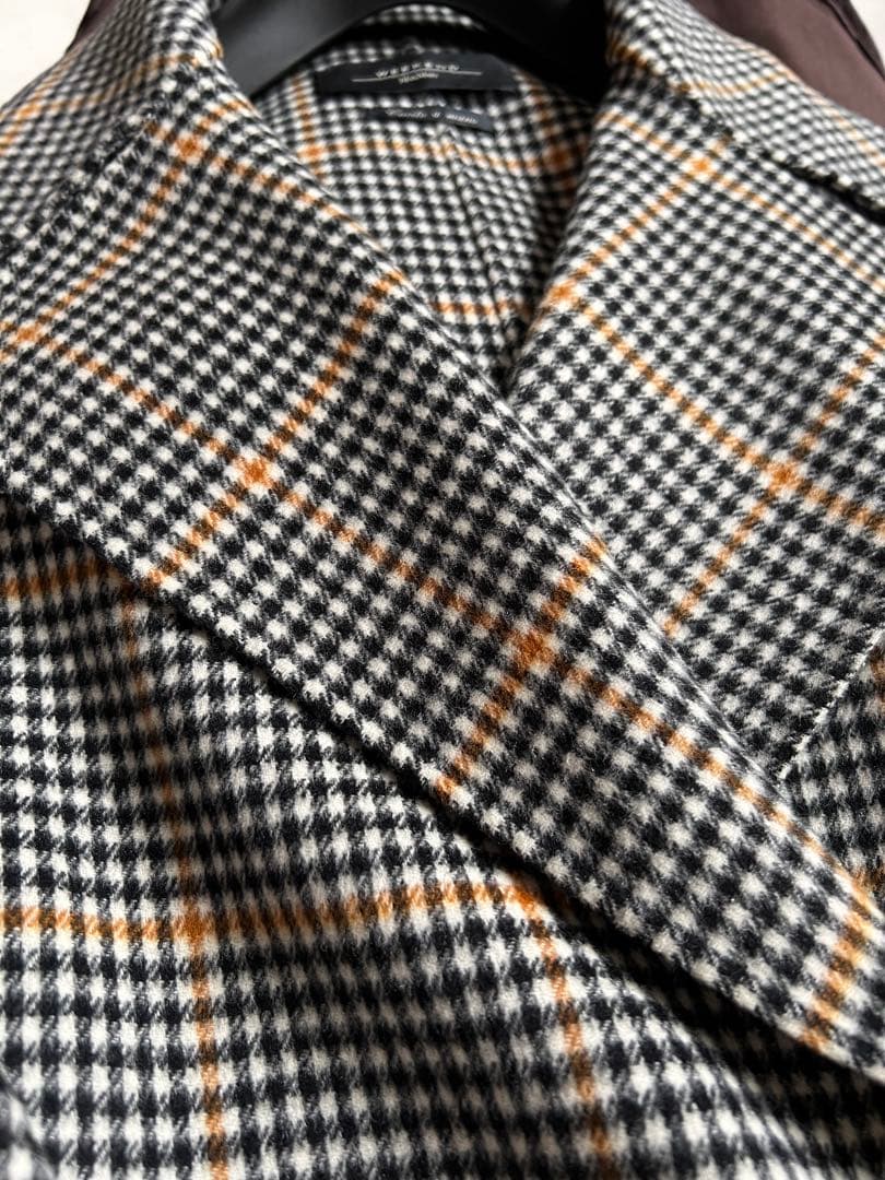 近年　アイコンコート　クチートアマーノ　希少　ギンガムチェック　大きいサイズ