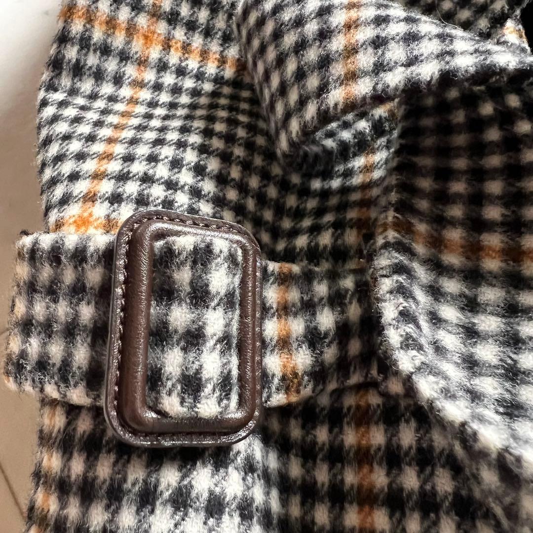 近年　アイコンコート　クチートアマーノ　希少　ギンガムチェック　大きいサイズ