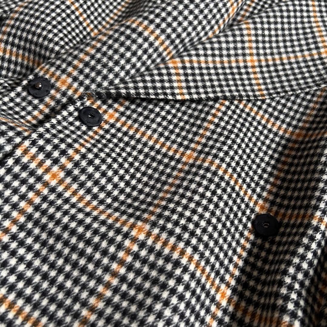 近年　アイコンコート　クチートアマーノ　希少　ギンガムチェック　大きいサイズ