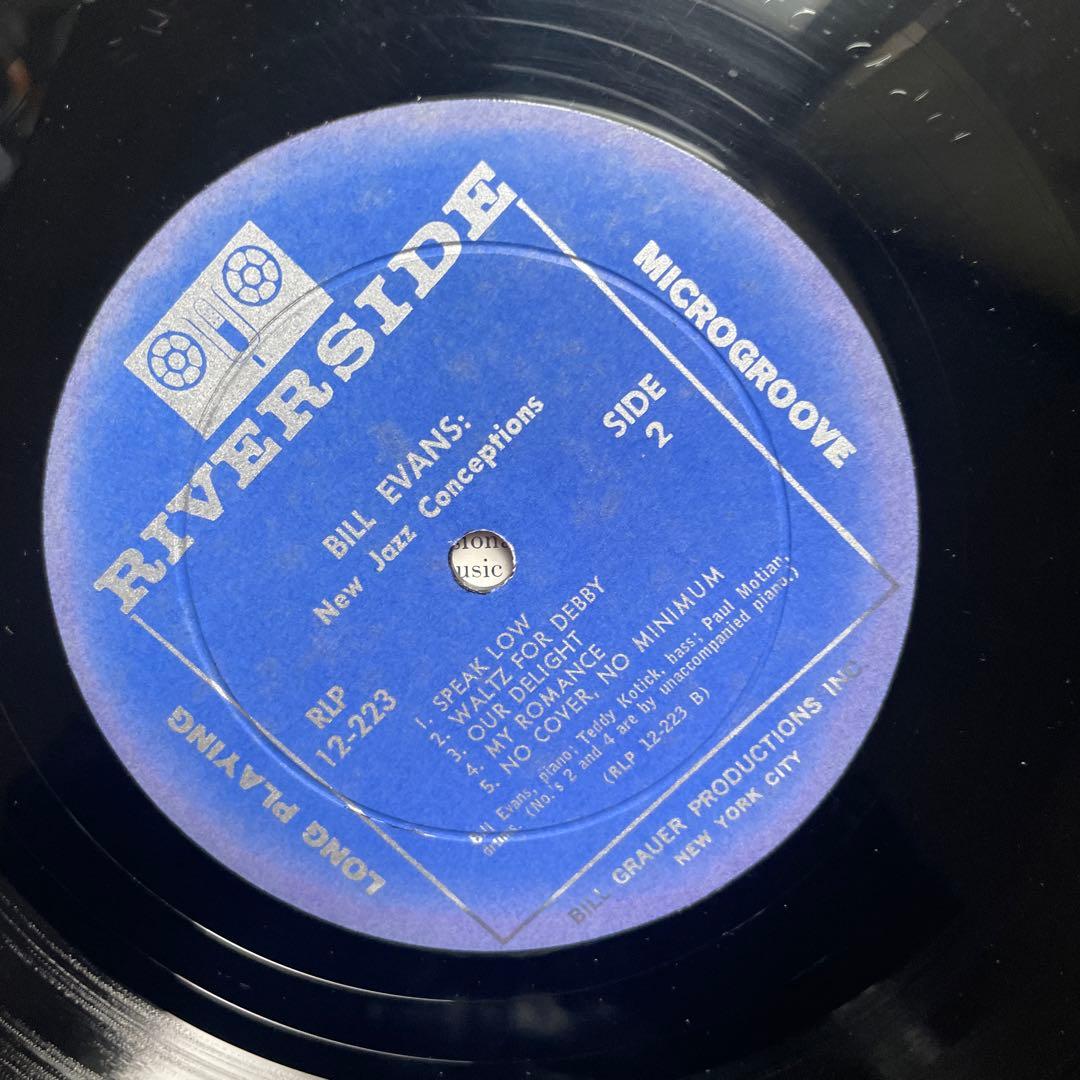 洋楽 BILL EVANS. Jazz Conceptions RLP 12-223