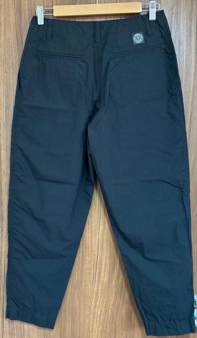 PORTER CLASSIC POPLIN BING PANT ブラック　日本製