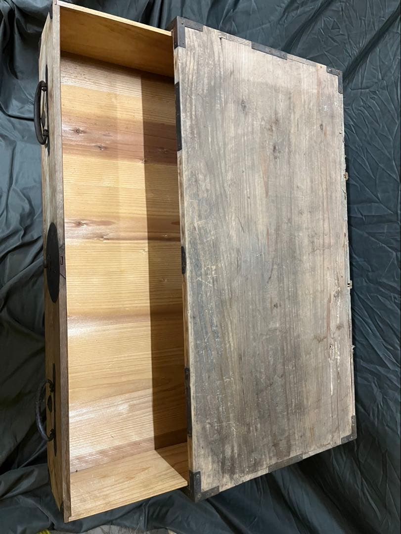 昭和レトロ 木製タンス ビンテージ 古物 骨董品 大正 明治