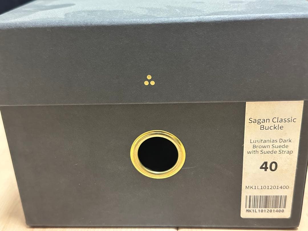 靴 BAUDOIN &LANGE Sagan classic buckle 40