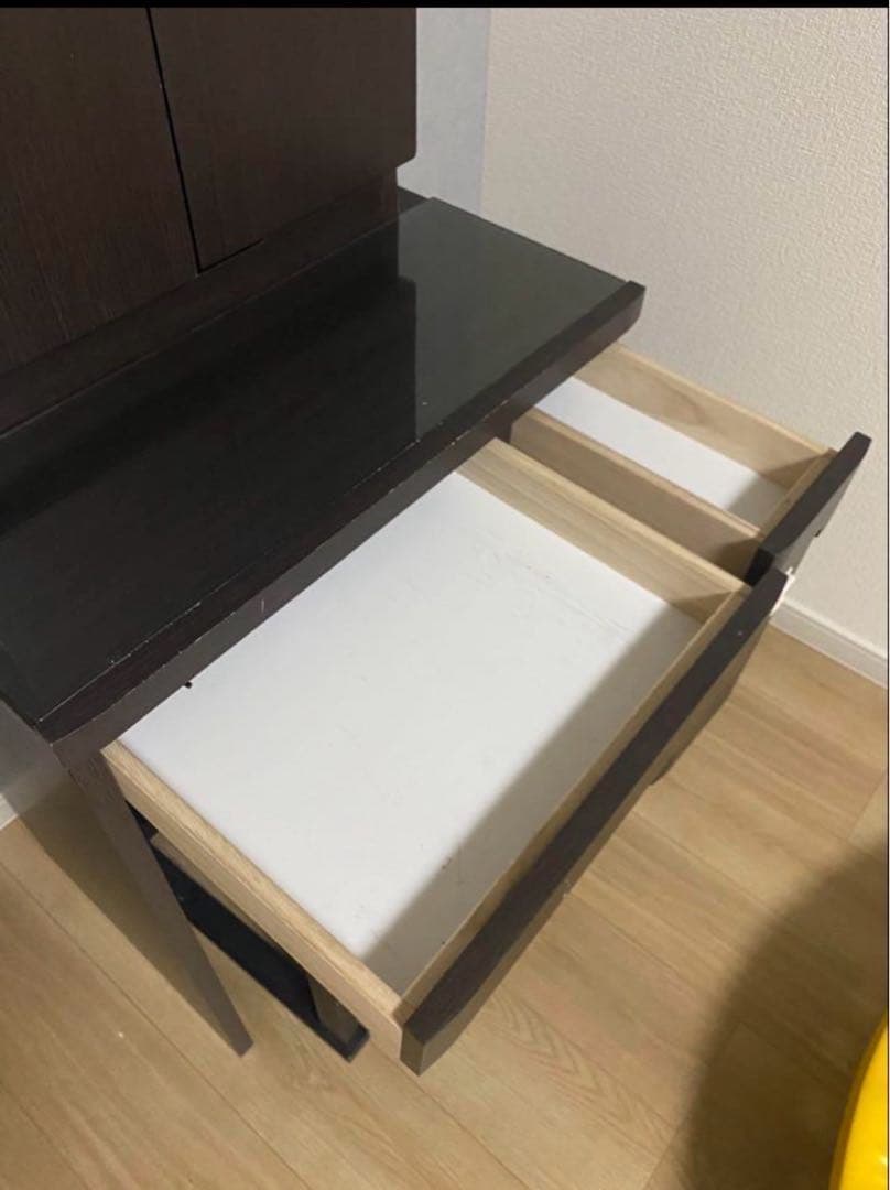 【美品】ニトリ 三面鏡ドレッサー 鏡台 ※たのメル便