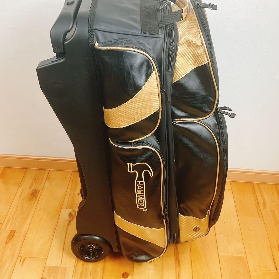 HAMMER ハンマー　ボウリングバッグ 3個入りカート