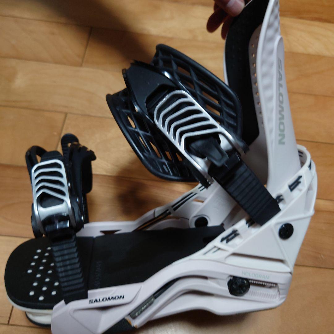 SALOMON HOLOGRAM スノーボードビンディング Lilac Ash