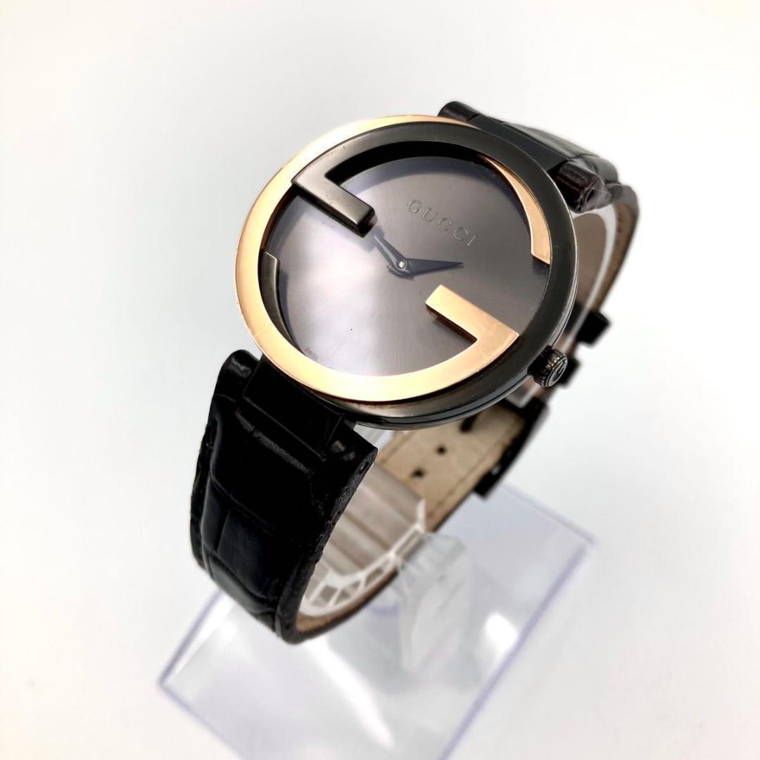 299 グッチ 133.3 腕時計 クォーツ Gロゴ インターロッキング 稼働