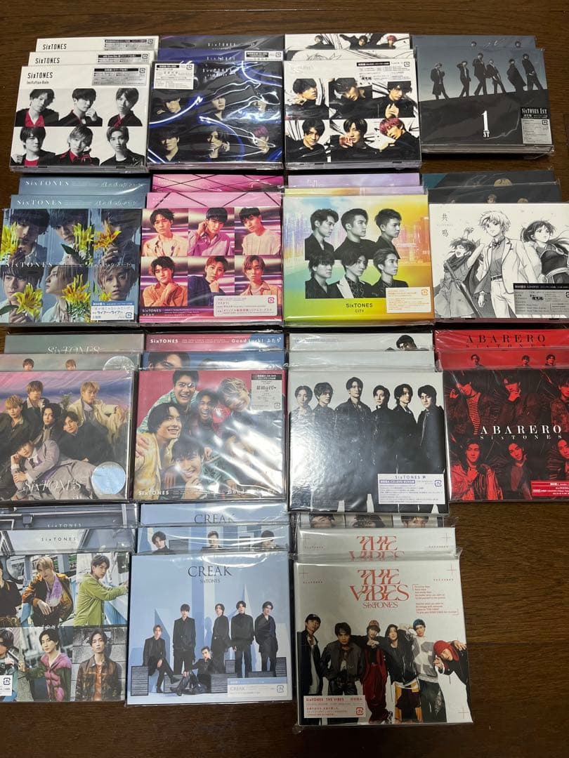 美品 SixTONES シングル アルバム まとめ売り
