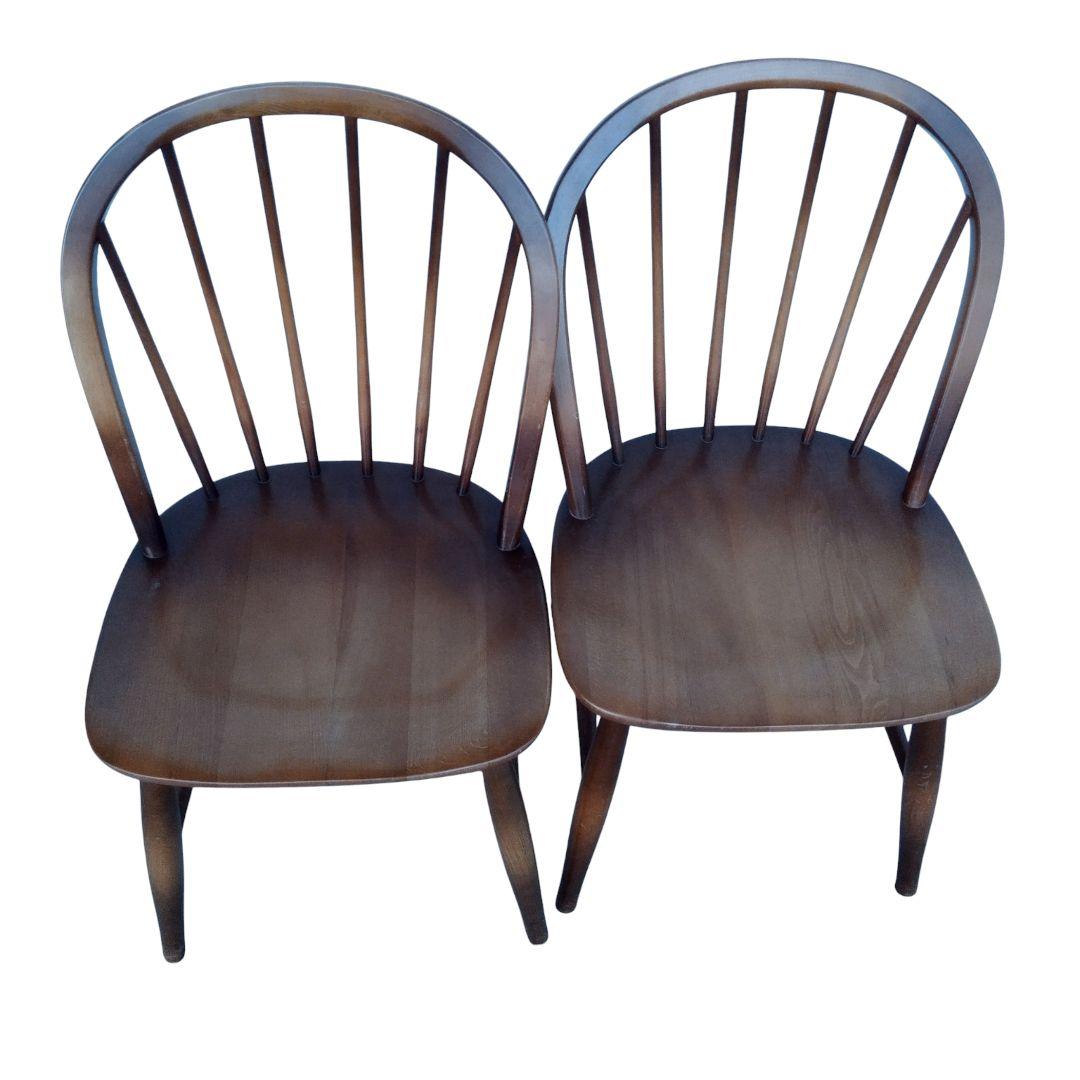 YIN灯日々専用【美品】飛騨産業　ウィンザーチェア　フープバック　12脚セット①