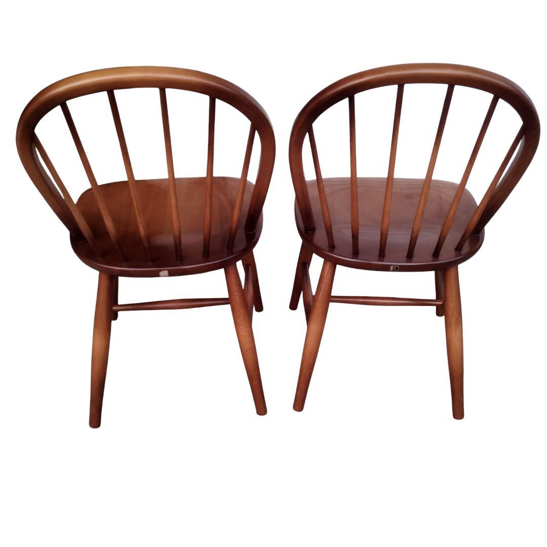 YIN灯日々専用【美品】飛騨産業　ウィンザーチェア　フープバック　12脚セット①