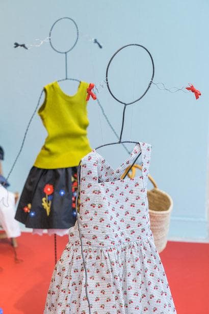 Bonpoint♡チェリー エプロンドレス 8A