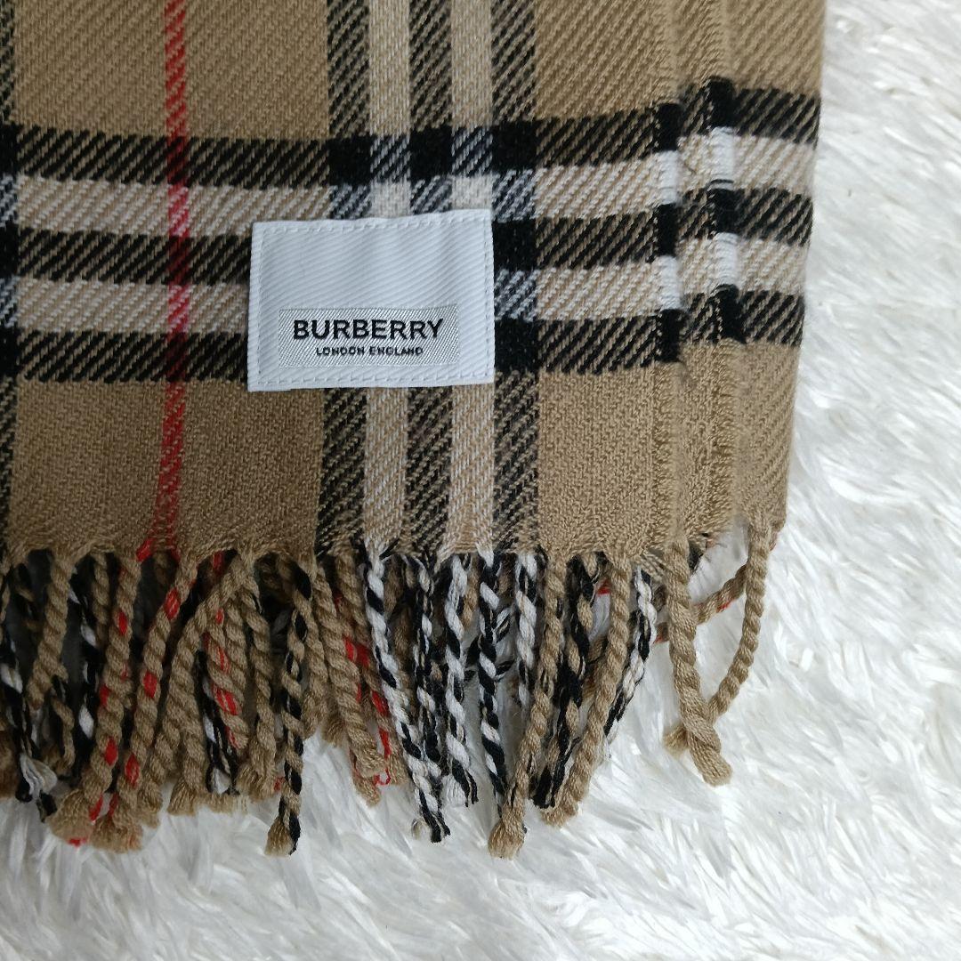 ✨極美品✨現行BURBERRY　ヴィンテージチェックマフラー ブランケット