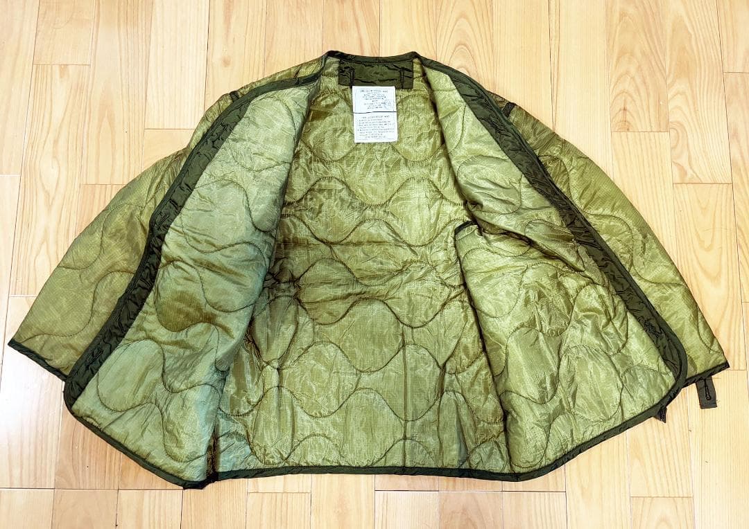 新品 M65フィールドジャケット用 キルティングライナー M デッド 1976S