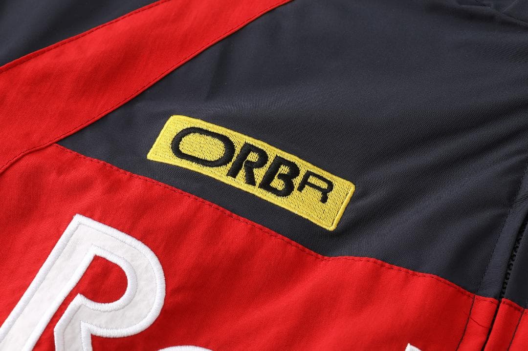 NEWERAトラックジャケット Oracle Red Bull Racinグレー