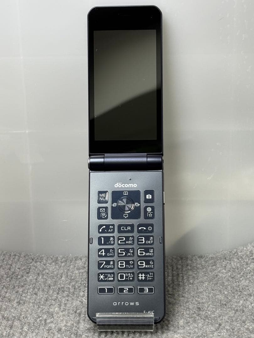 ★arrows ケータイ ベーシック F-41C ネイビー #26021201
