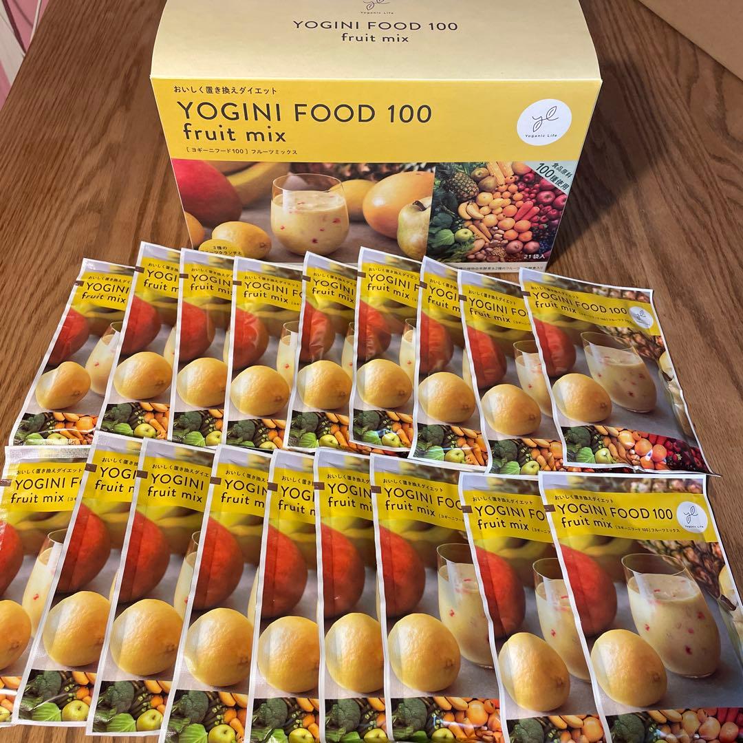 YOGINI FOOD100 フルーツミックス　ラバ18袋