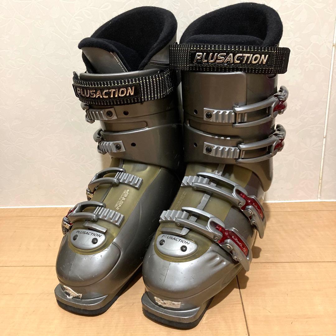 美品✨PLUSACTION スキーブーツ 27-27.5cm 4バックル 308