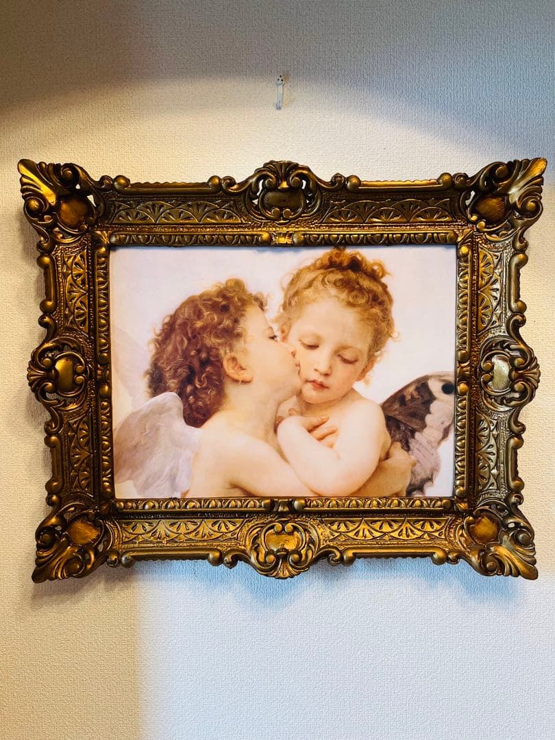 ロココ調　イタリア製　額絵