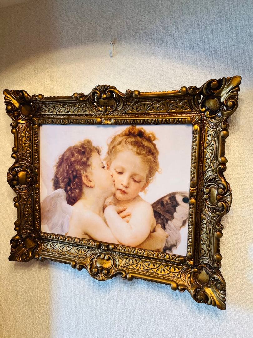 ロココ調　イタリア製　額絵