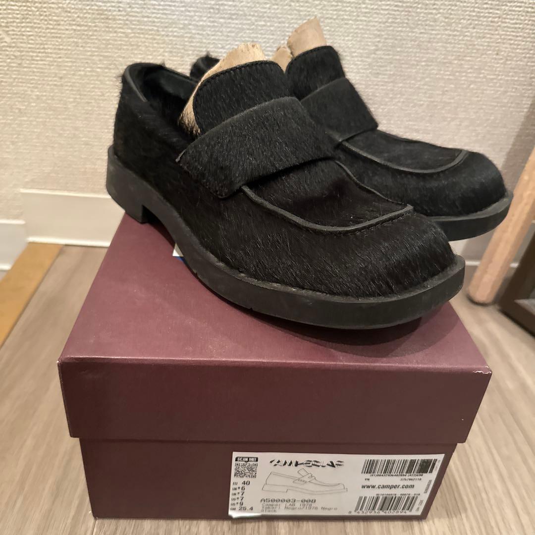 Camper lab スクエアトゥ ローファー 40