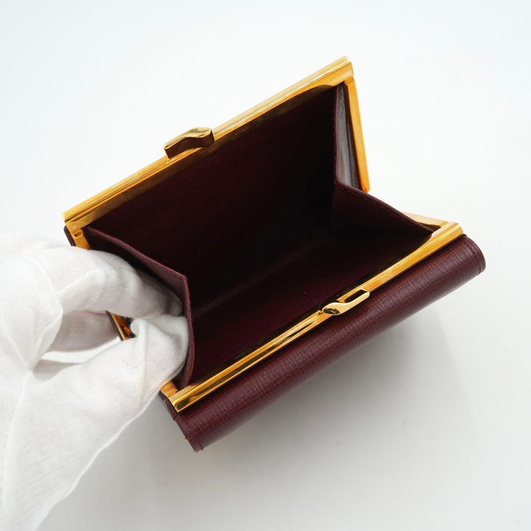 C☆shop ✨極上美品・箱付き✨　Cartier 二つ折り　マストライン