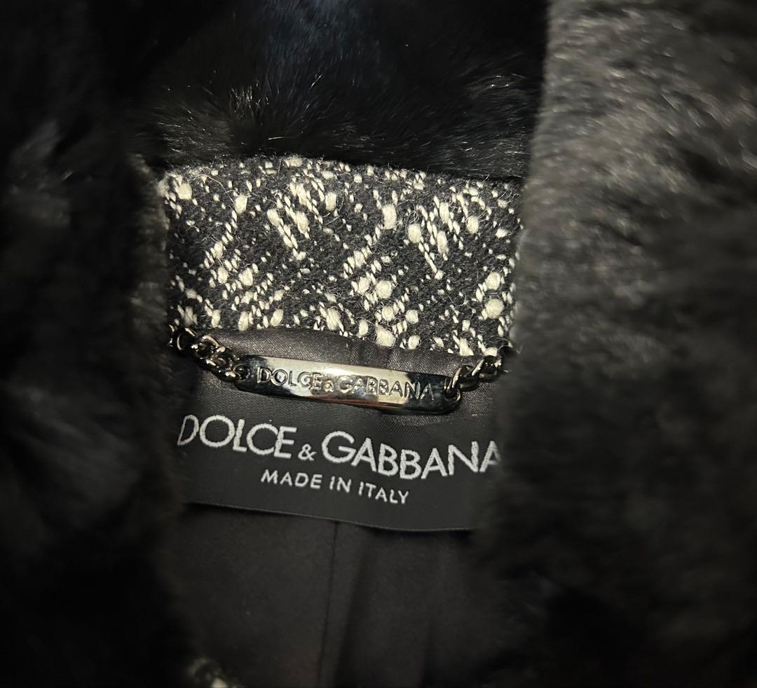 激レア⭐️DOLCE & GABBANA ファー付きジャケット 40