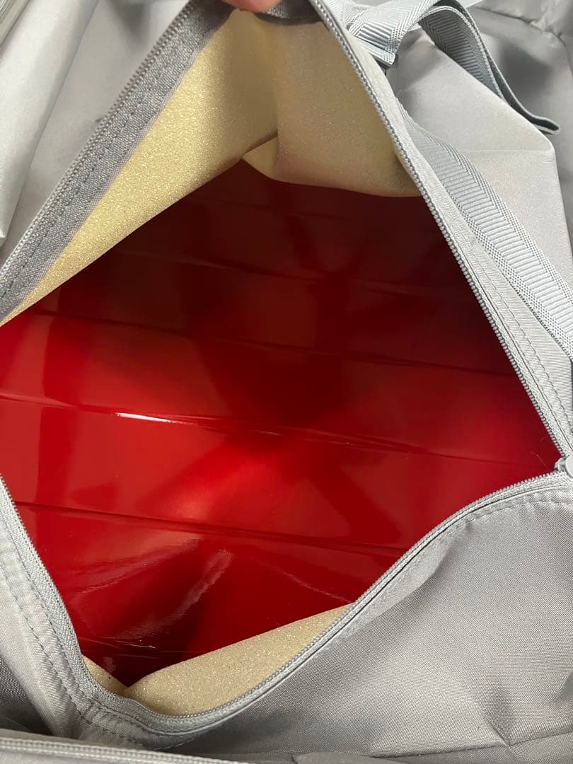 無印良品 ストッパー付き ハードキャリーケース 中型（60L） レッド