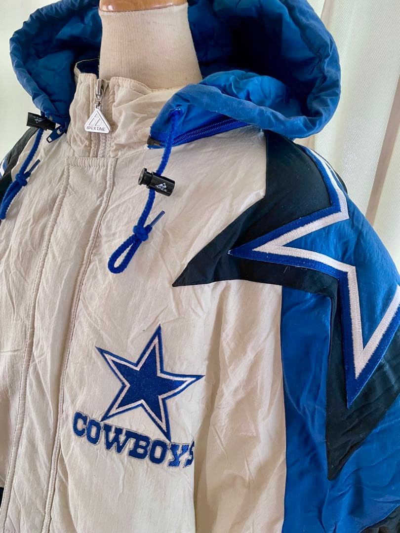 90s APEX NFL カウボーイズ　ナイロンジャケット　イーグルス　チーフス