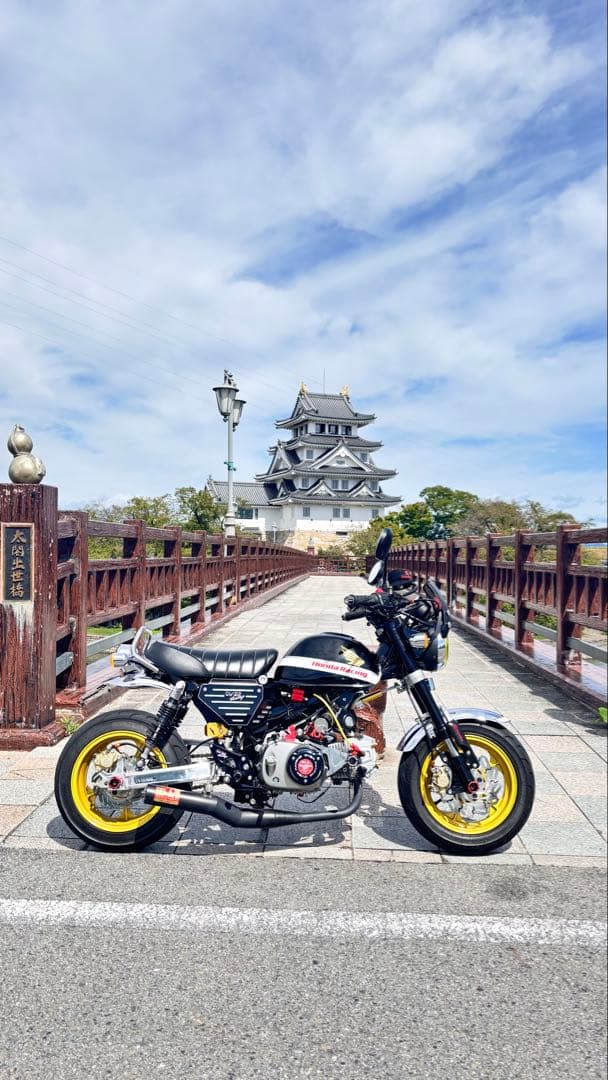 モンキー125にて使用しておりました　リアサスペンションです。