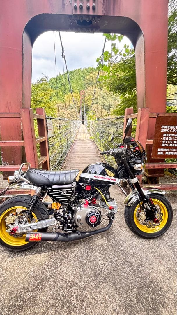 モンキー125にて使用しておりました　リアサスペンションです。