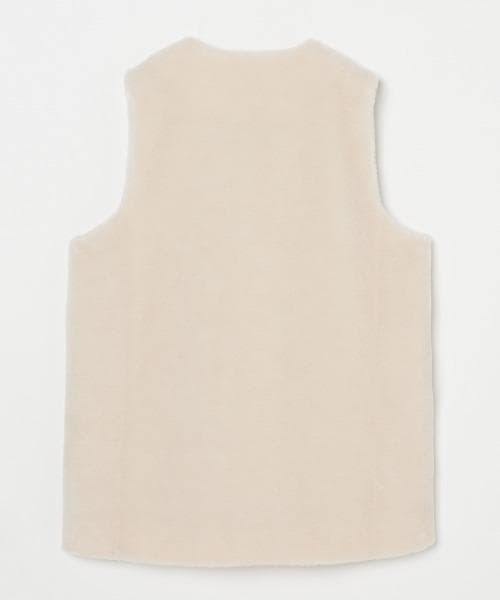 スリードッツ three dots　ウールボア ベスト