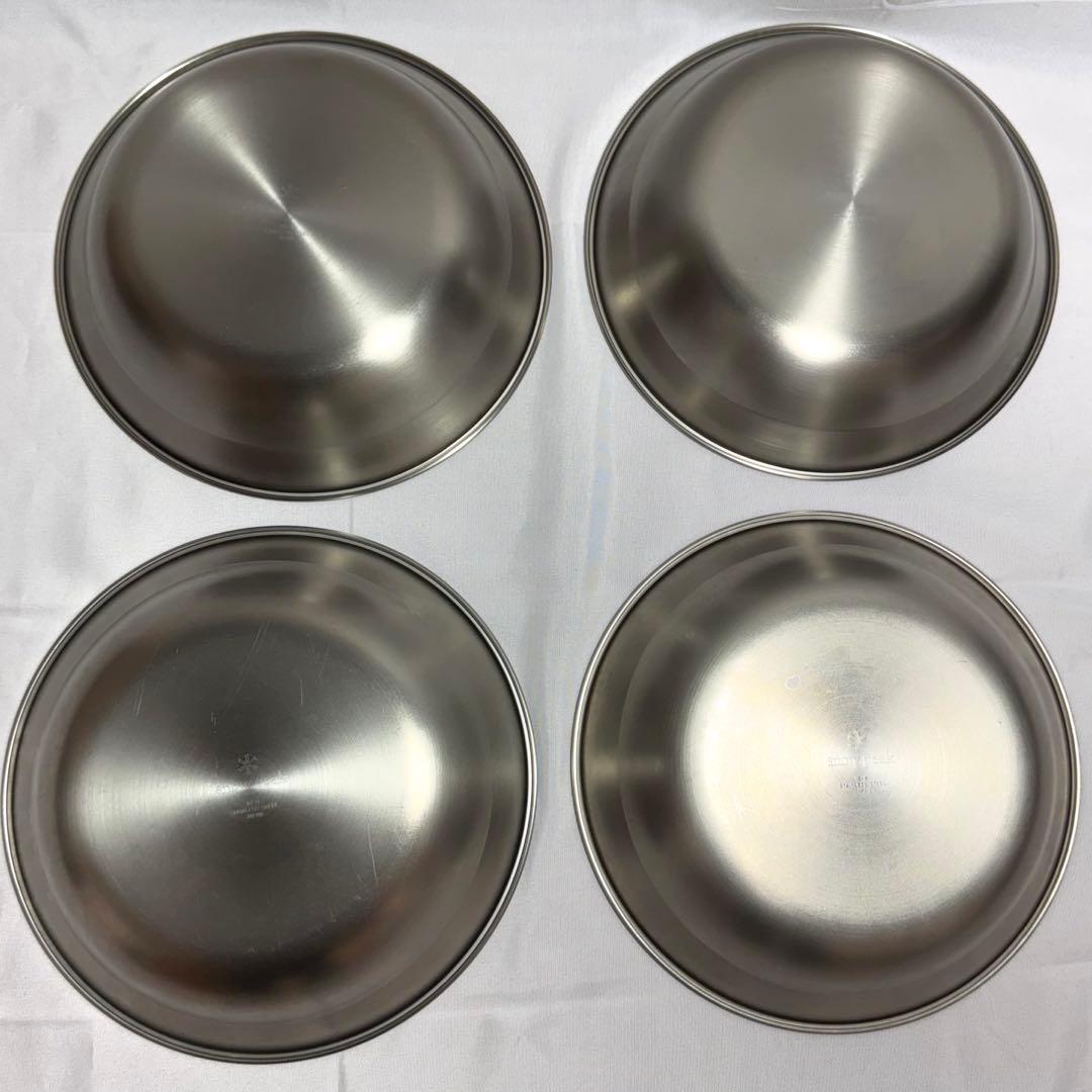  PEAKスノーピーク テーブルウェア4点セット4人分