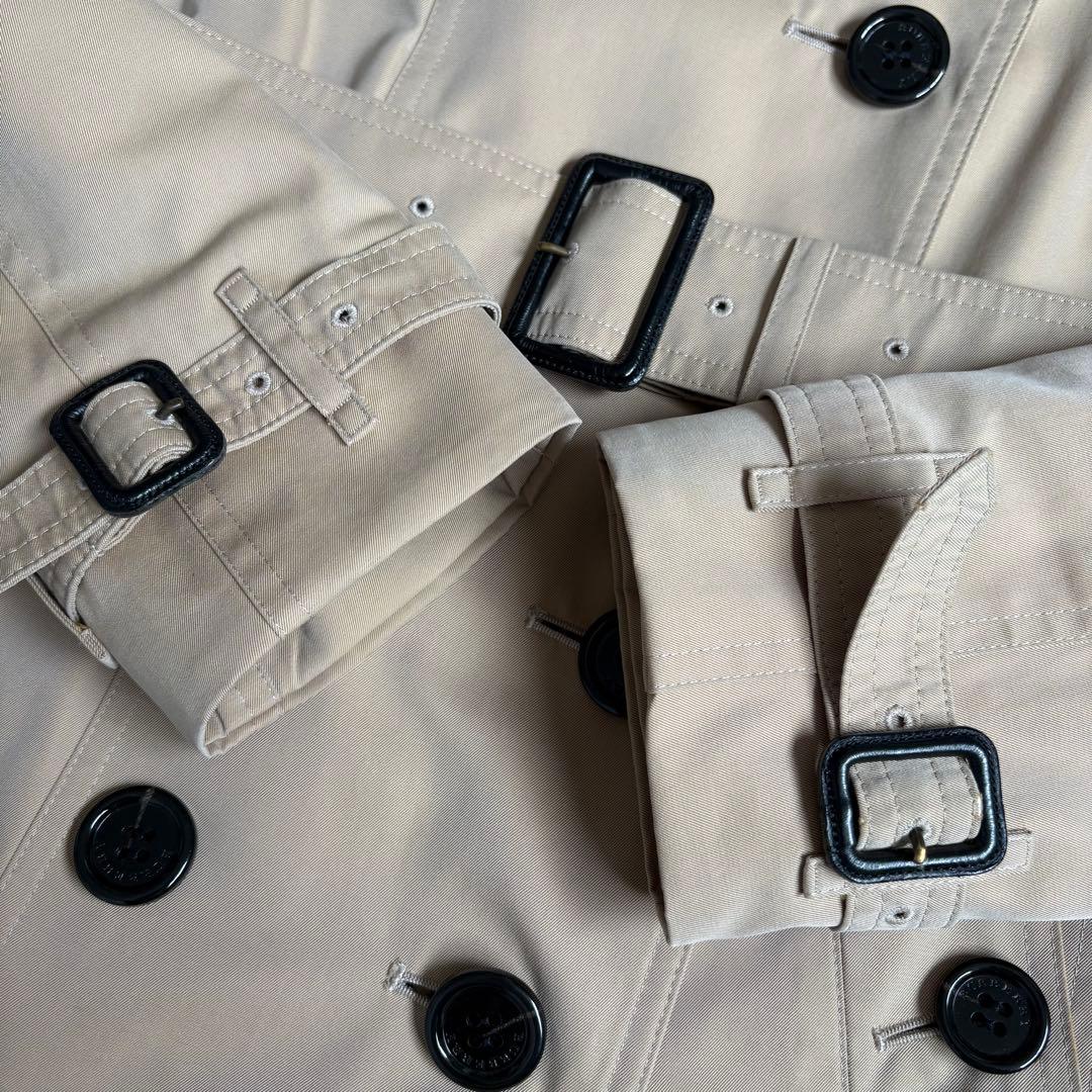 美品◆バーバリーロンドン ライナー付 トレンチコート ハニーベージュ 40 L